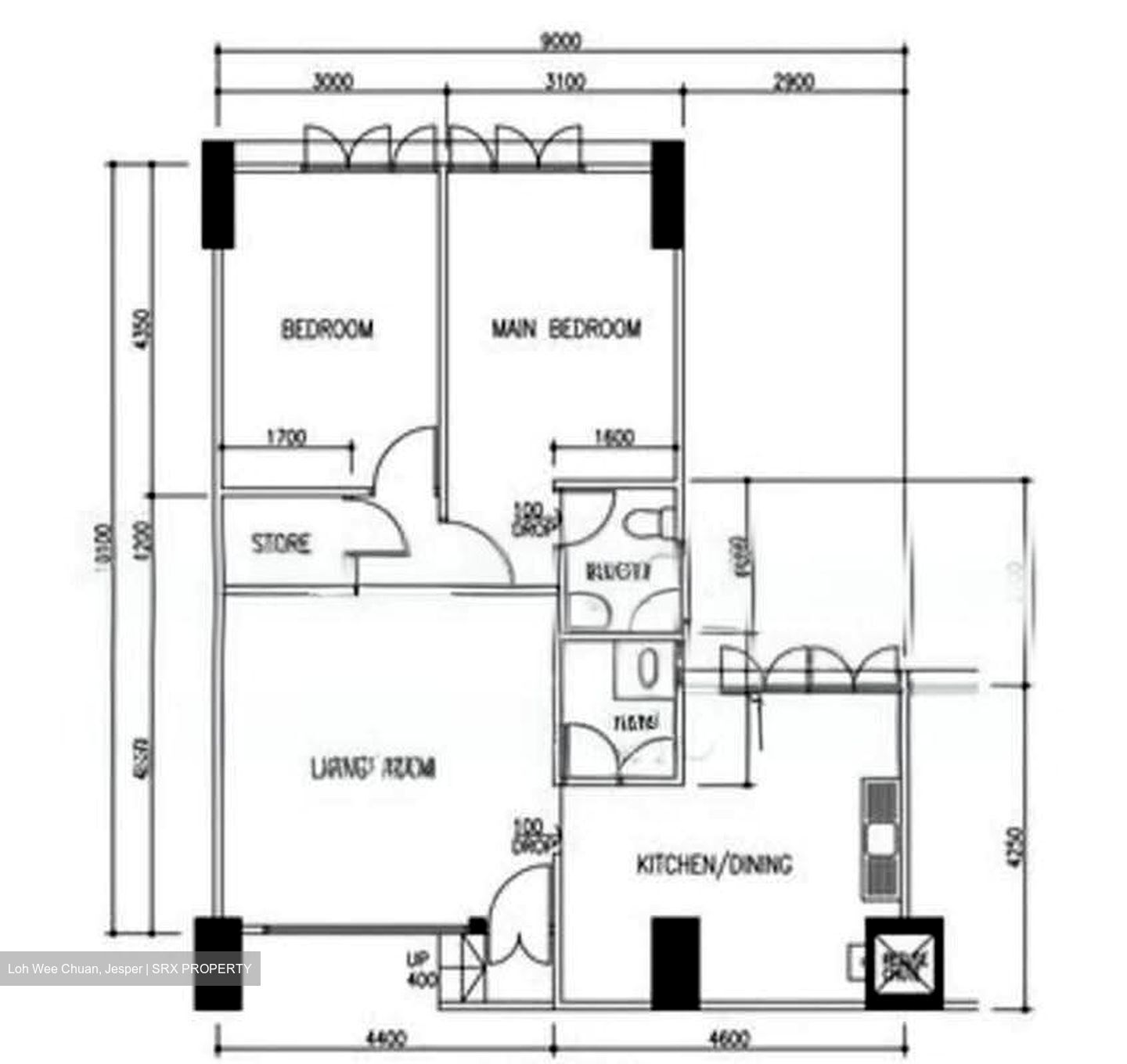 Blk 4 Joo Chiat Road (Geylang), HDB 3 Rooms #621679151
